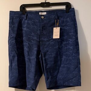Peter Millar Navy Camouflage Shorts